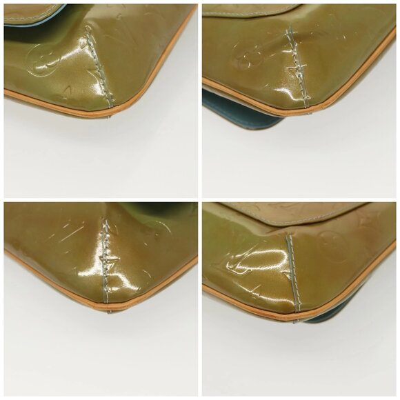 LOUIS VUITTON Monogram Vernis Thompson Street Bag Baby Blue M91009 Auth ep10278 - Picture 15 of 15